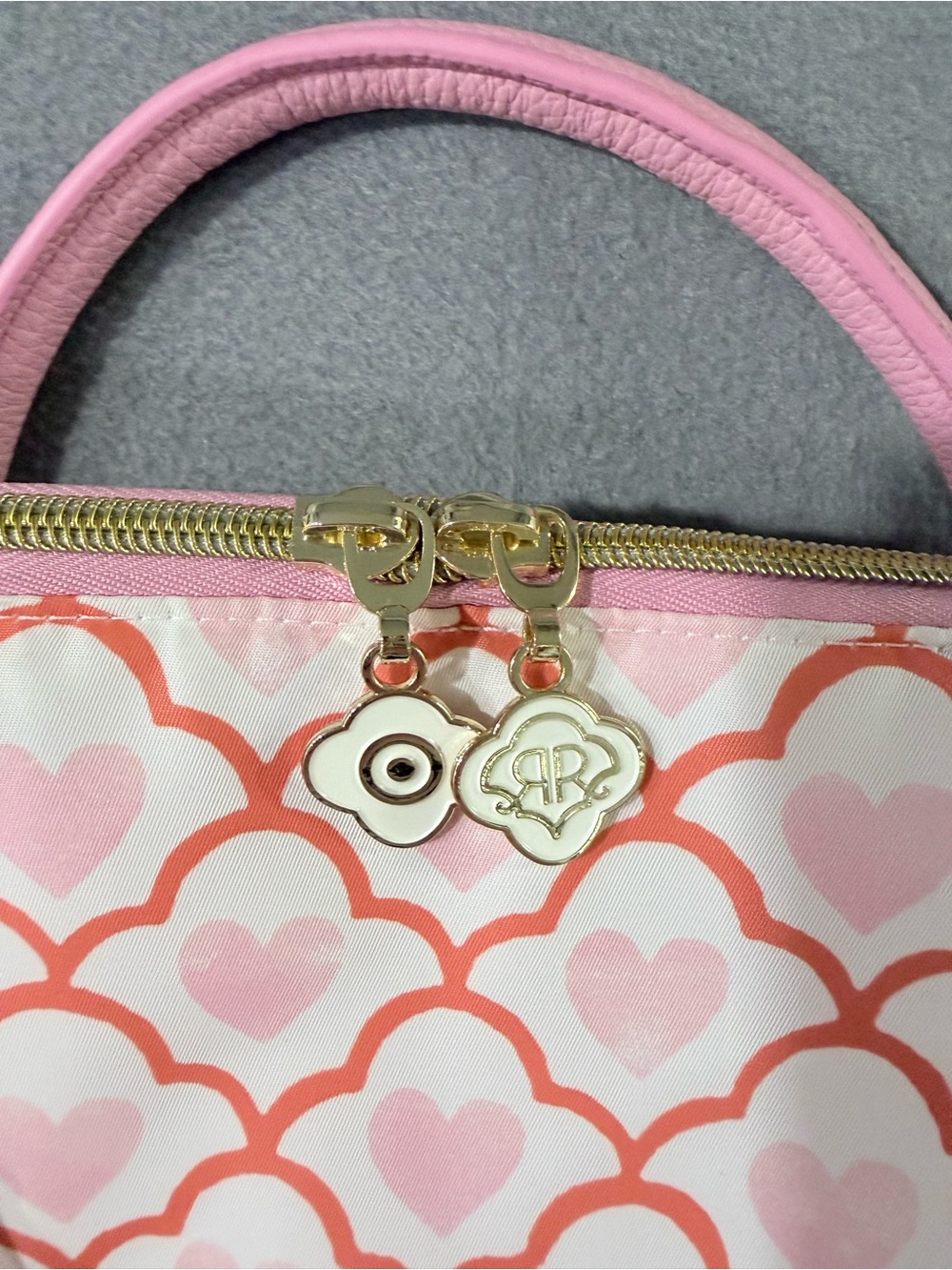 Roller Rabbit x Target - Geo Hearts Softside Duffel Bag - Picture 5 of 12